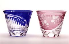 江戸切子 ぐい呑 − これからの季節に、ガラス工芸品