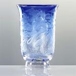ボヘミアガラス - モーゼル 花瓶