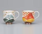 九谷焼 - 日本を代表する伝統工芸品 - ペア・マグカップ