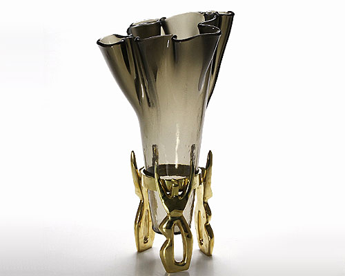グラシアス HERB ハーブ HERB-040B bronze ベース（花瓶）