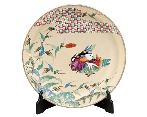 九谷焼 - 陶磁器工芸品 - 飾皿 2 - 伝統工芸 - 贈答ギフト記念品