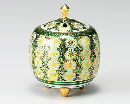 九谷焼 - 日本を代表する陶磁器 - 香炉 2 - 伝統工芸 - 贈答ギフト記念品