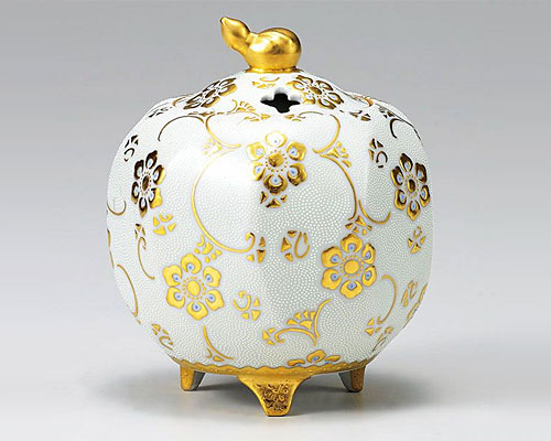 九谷焼 - 日本を代表する陶磁器 - 香炉 4 - 伝統工芸 - 贈答ギフト記念品