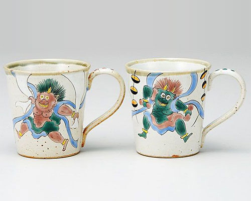 九谷焼 - 日本を代表する陶磁器 - マグカップ 2 - 伝統工芸 - 贈答