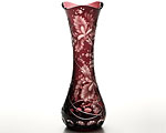マイセンクリスタル 花瓶（ライラック） 36cm アイリス