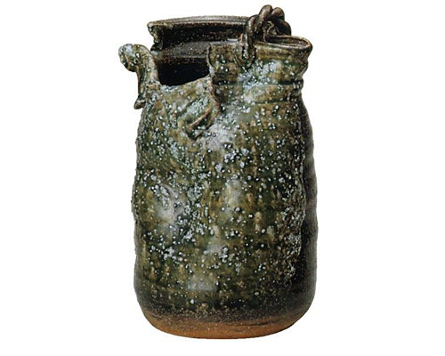 信楽焼 - 花瓶 - 手・つる型 - 伝統工芸 - 贈答ギフト記念品