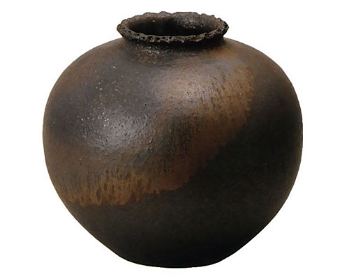 信楽焼 - 花瓶 - 丸型 - 伝統工芸 - 贈答ギフト記念品