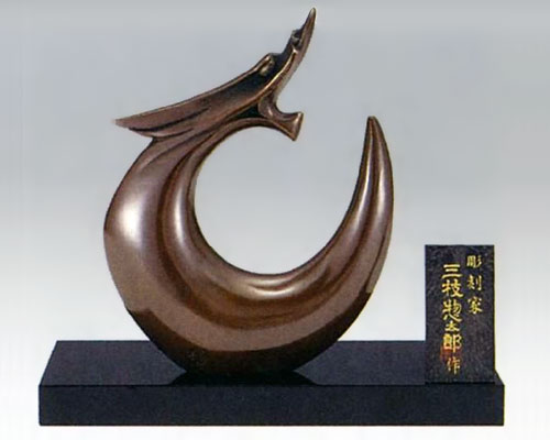 先進エンジンの-ヤフオク•! - 高岡銅器• 和風置物 二俵大黒 17号 152