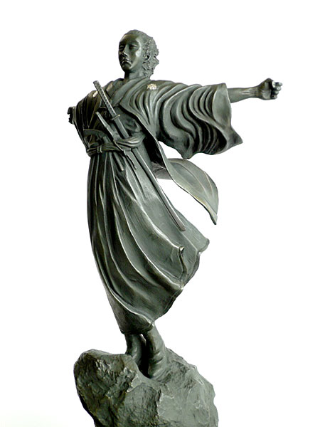 銅製 坂本龍馬像 （高岡銅器） - 贈答ギフト記念品の店